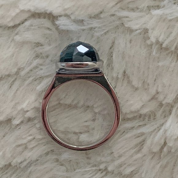 SWAROVSKI Blue Crystal Ring - Picture 3 of 6